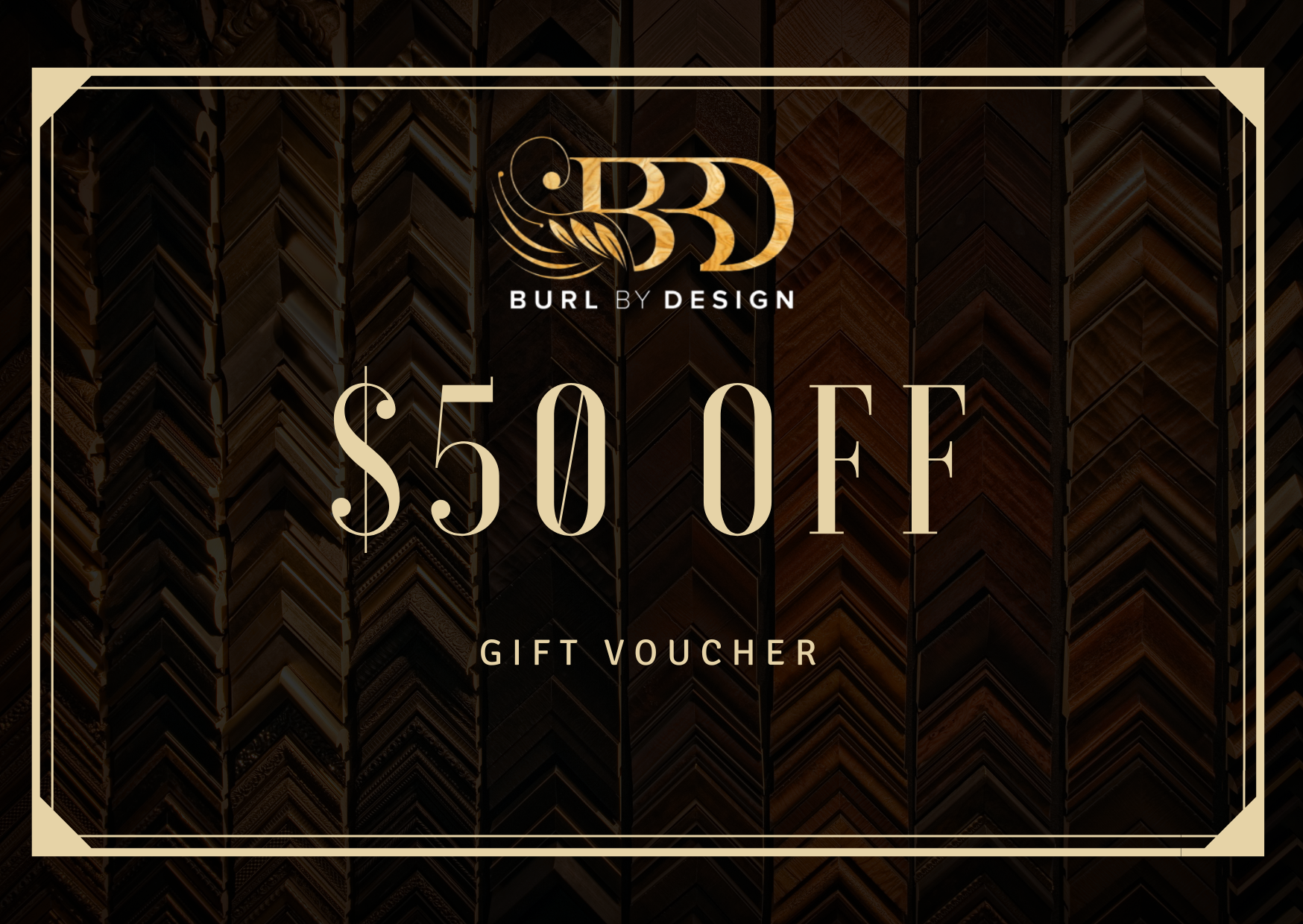 Custom Picture Framing Gift Voucher
