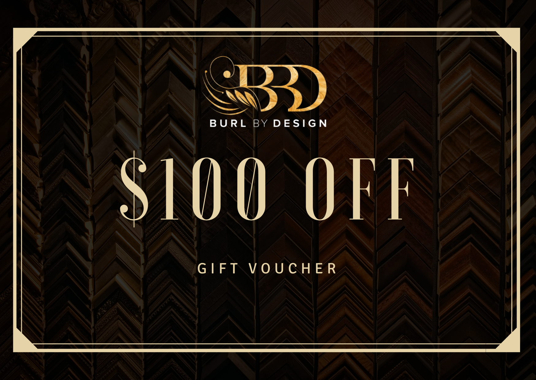 Custom Picture Framing Gift Voucher