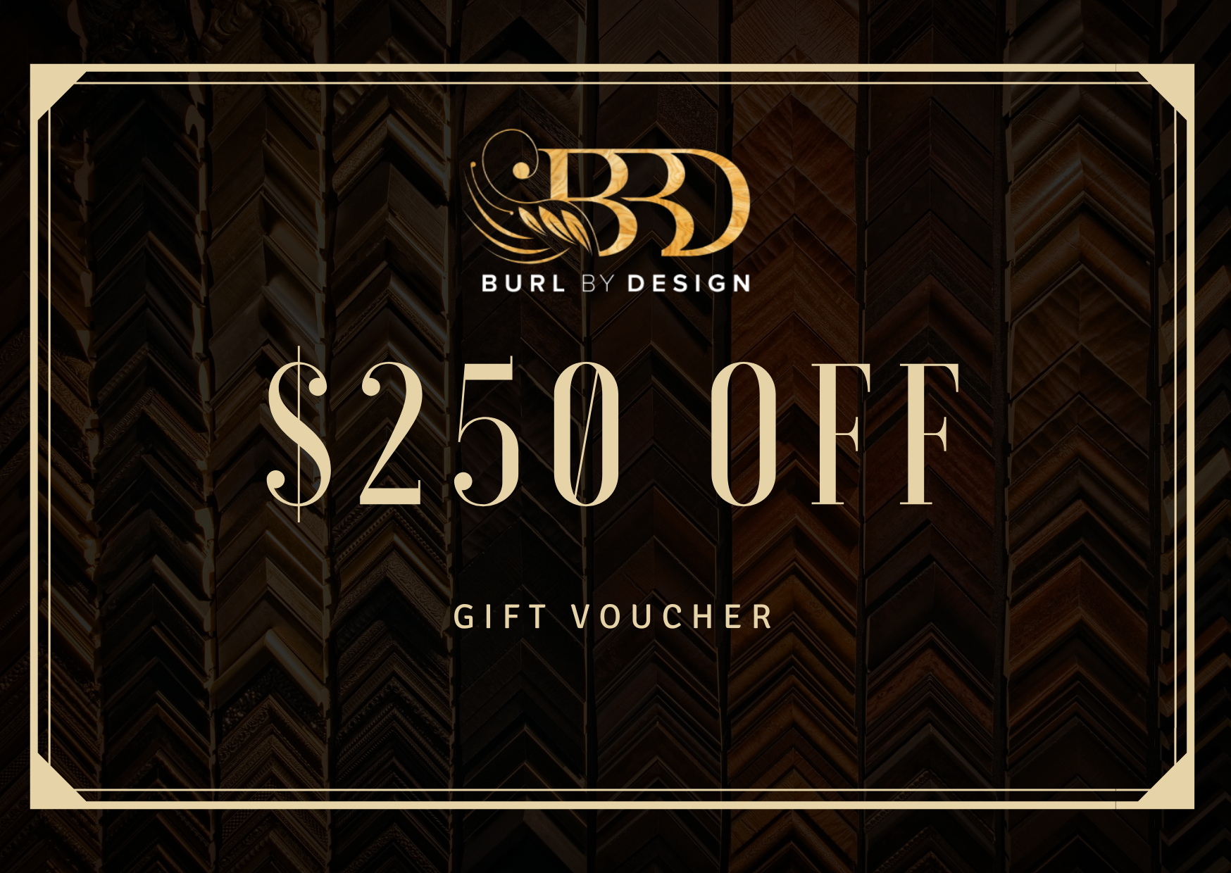 Custom Picture Framing Gift Voucher