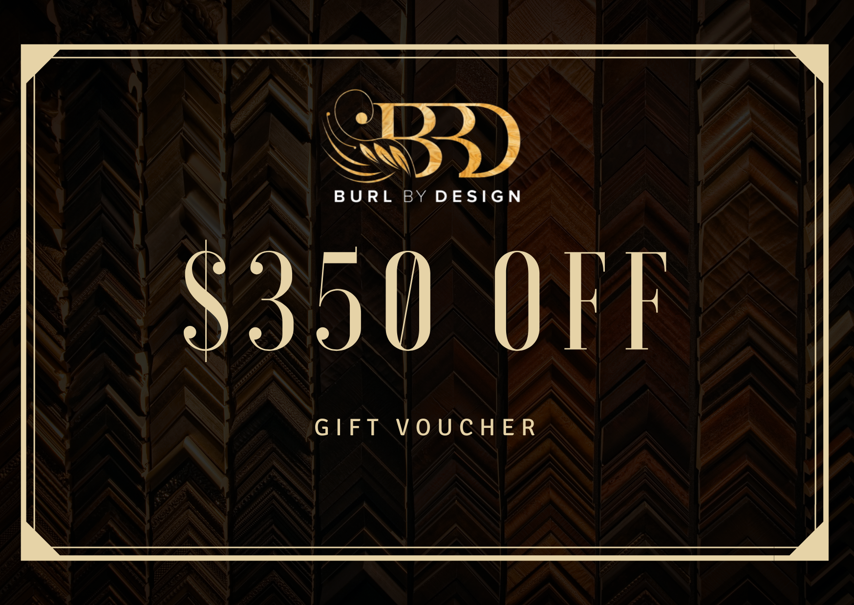 Custom Picture Framing Gift Voucher
