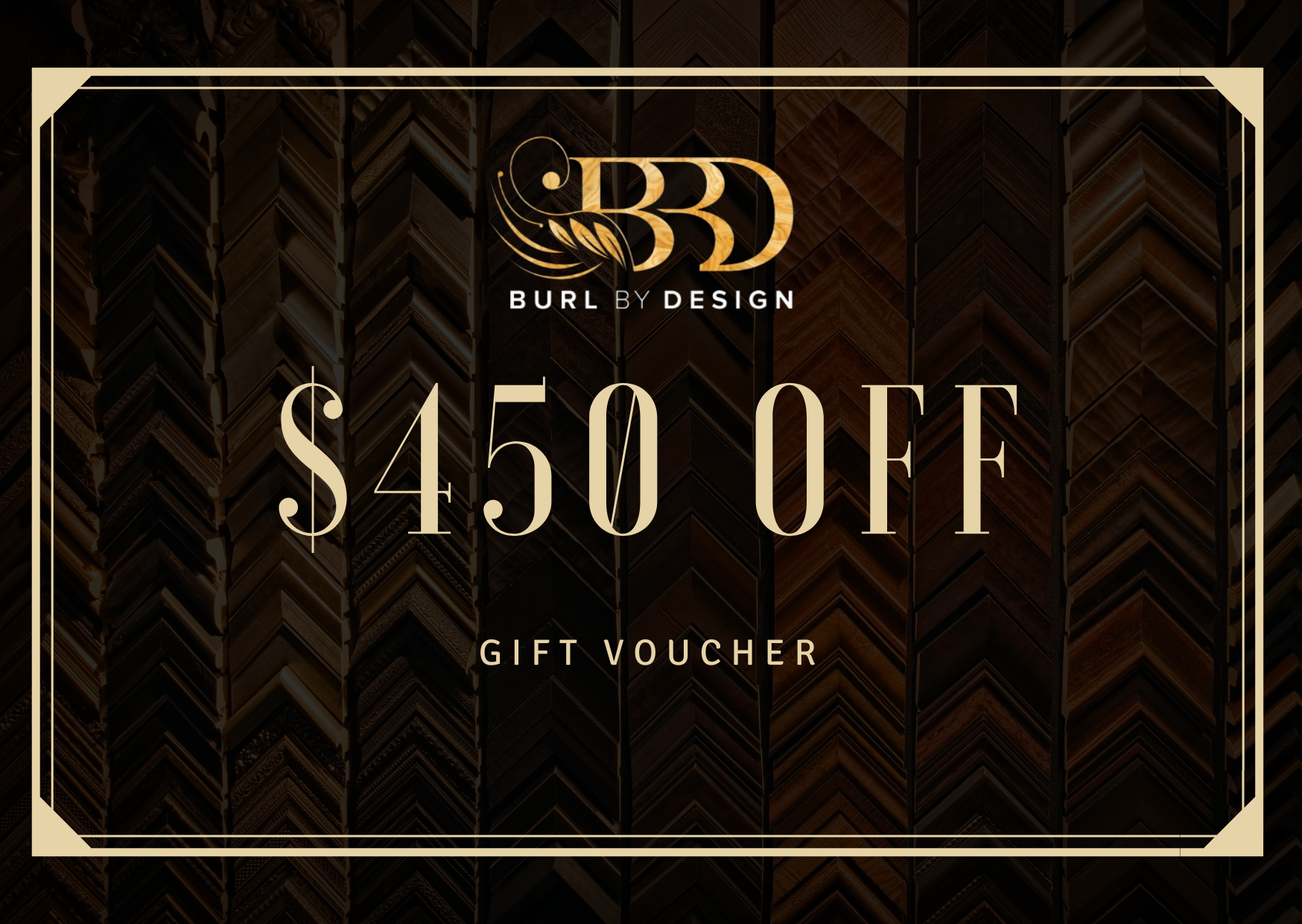 Custom Picture Framing Gift Voucher