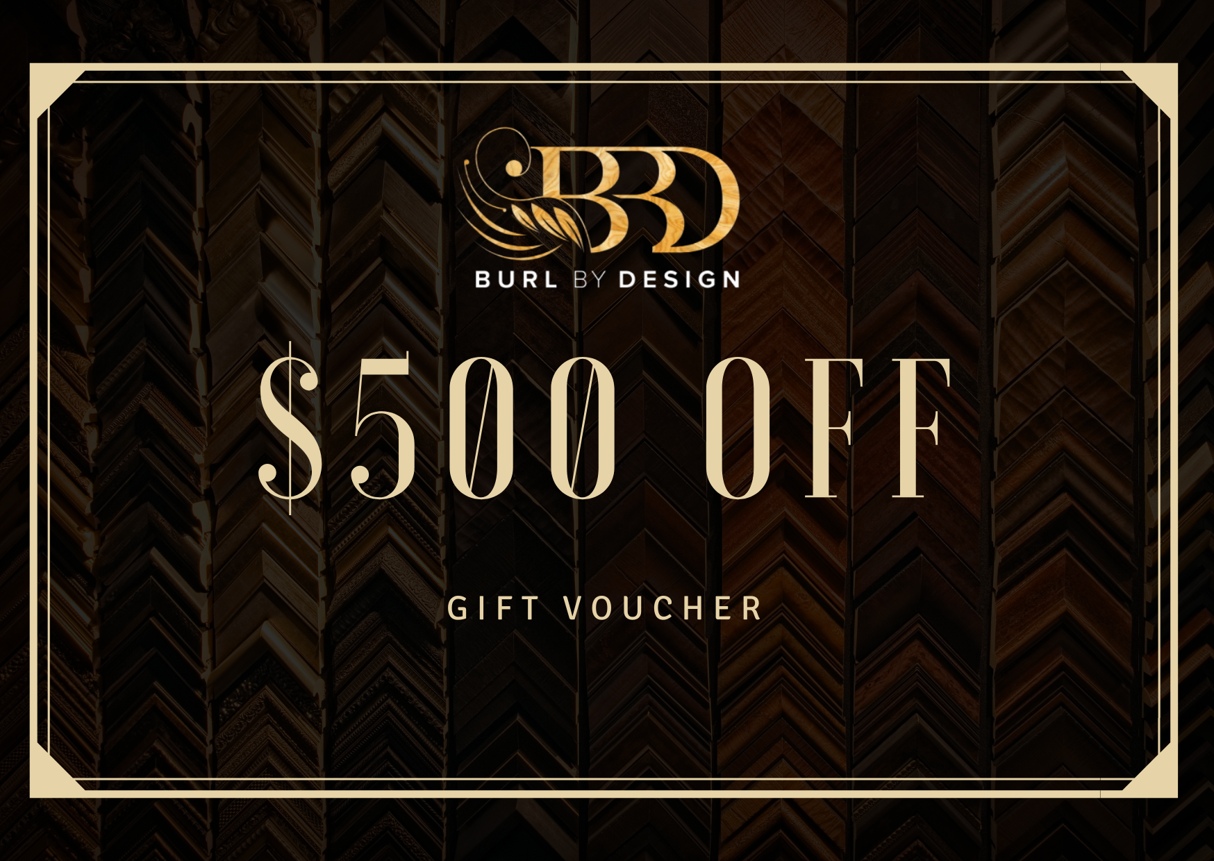 Custom Picture Framing Gift Voucher